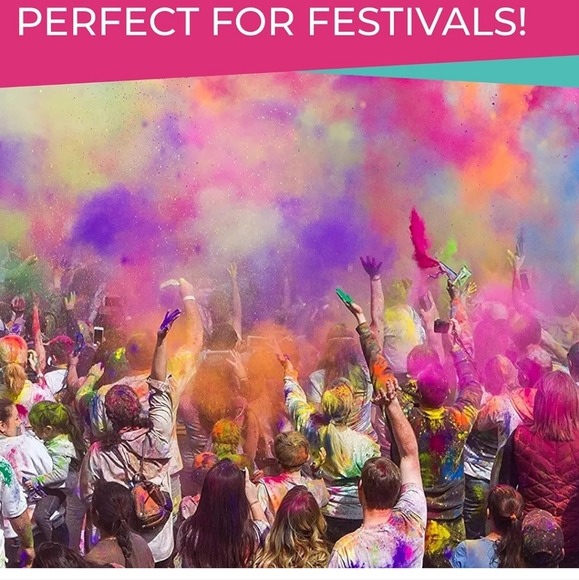 NEW Hawwwy Colored Powder-Gender Reveal Powder-Color Run - 2 lbs of Pink Powder - Picture 5 of 7